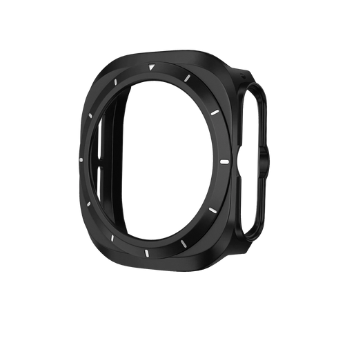 Bandz Coque PC bisel Samsung Galaxy Watch Ultra (noir /blanc)