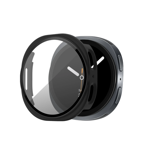 Bandz Coque PC avec verre Samsung Galaxy Watch 8 - 44mm (noir)