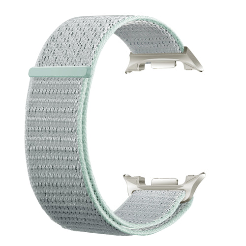 Bracelet nylon Samsung Galaxy Watch 8 Classic (cyan clair)