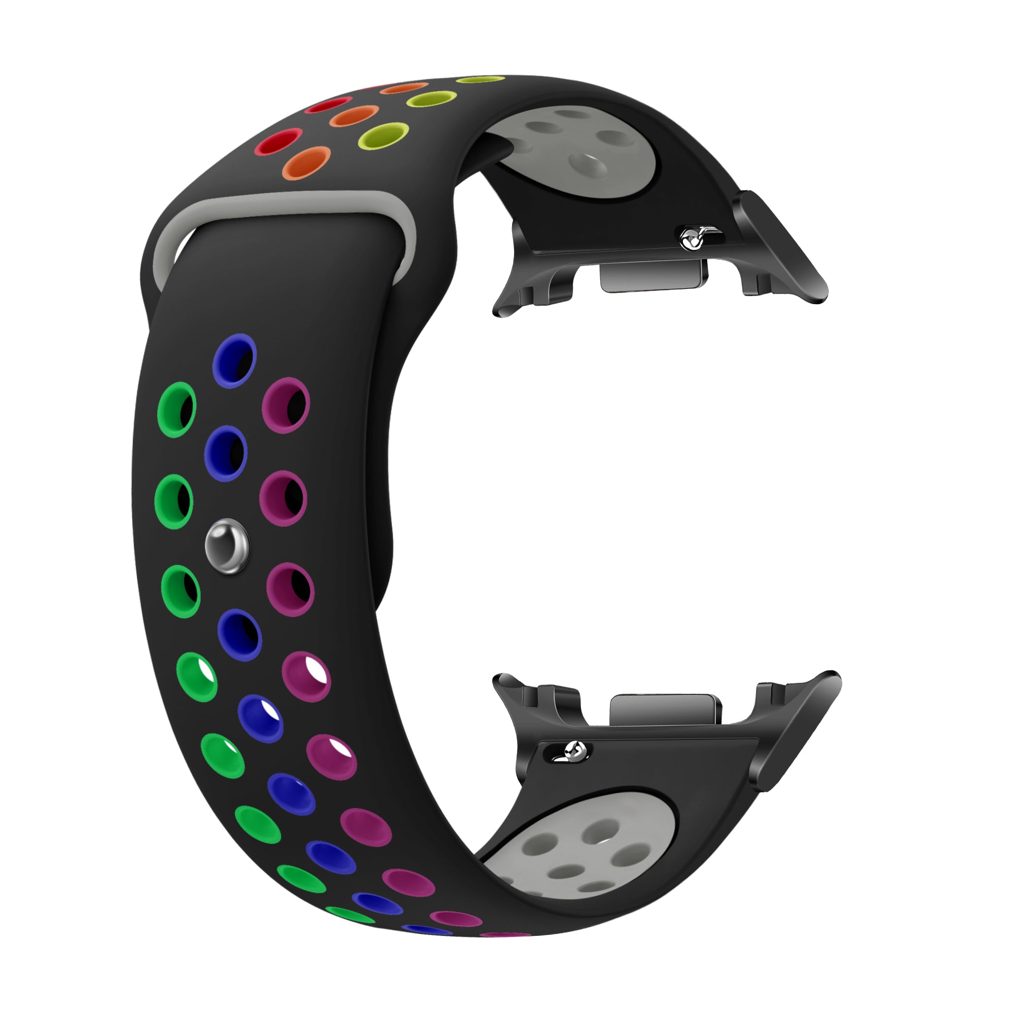 Bracelet sport Samsung Galaxy Watch 8 - 40mm (noir/coloré)