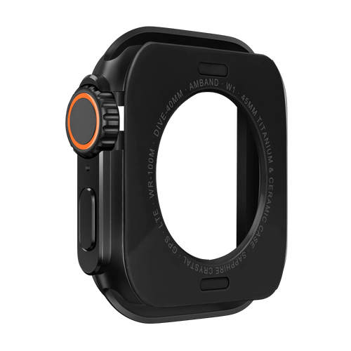 Bandz Coque métallique Apple Watch (noir)