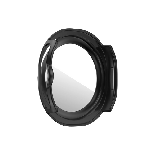 Bandz Coque PC avec verre Samsung Galaxy Watch 8 Classic (noir)