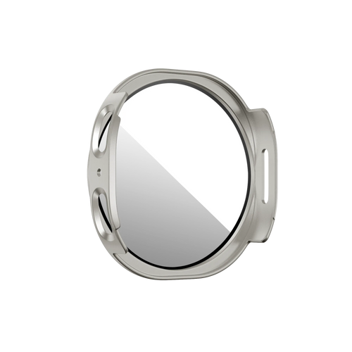 Bandz Samsung Galaxy Watch 8 - 40mm / 9 - 40mn PC Cover with Glass (Starlight)