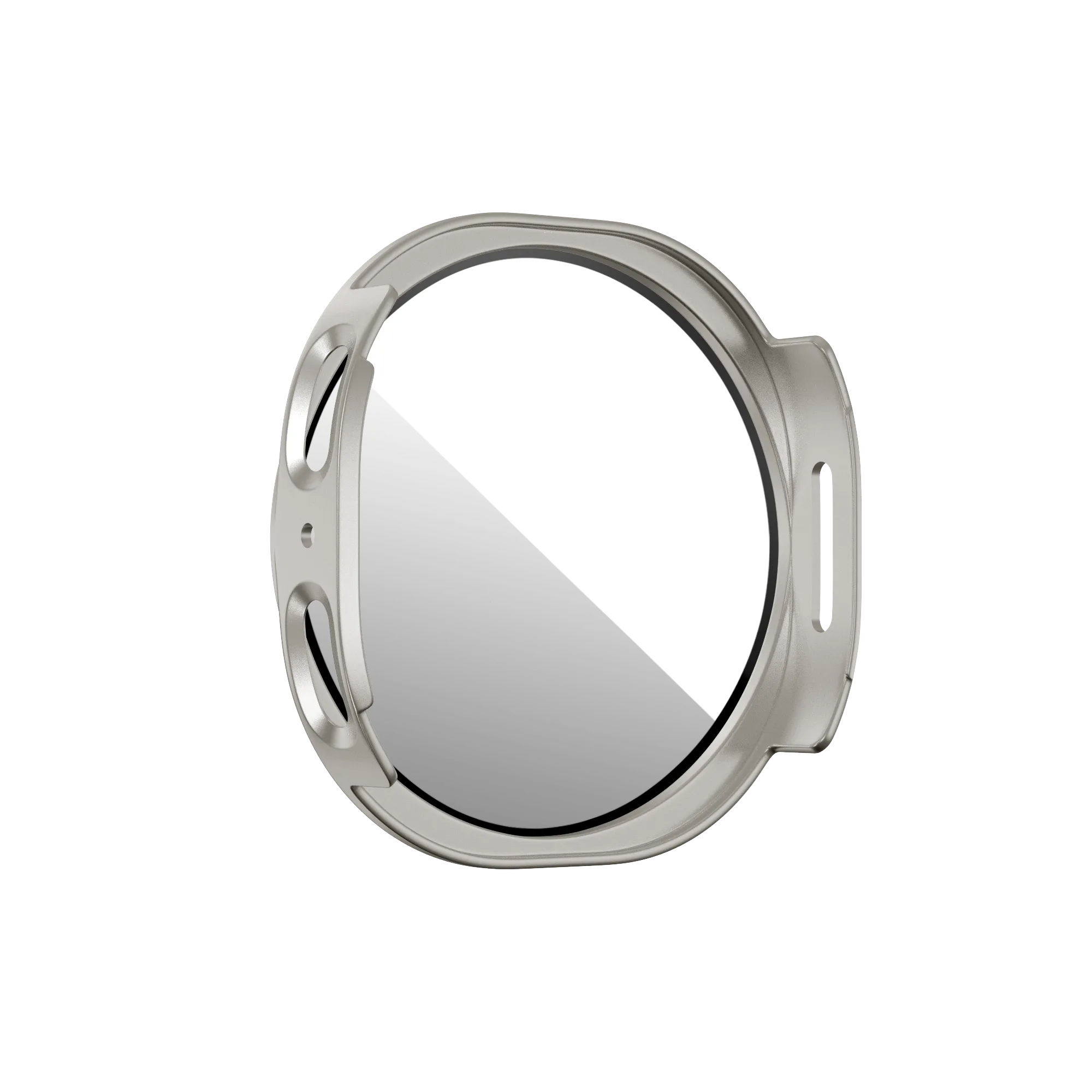 Bandz Coque PC avec verre Samsung Galaxy Watch 8 / 9 - 40mm (lumière stellaire)