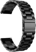 Watch Strap 18mm Stainless Steel - Quick Release (Black)