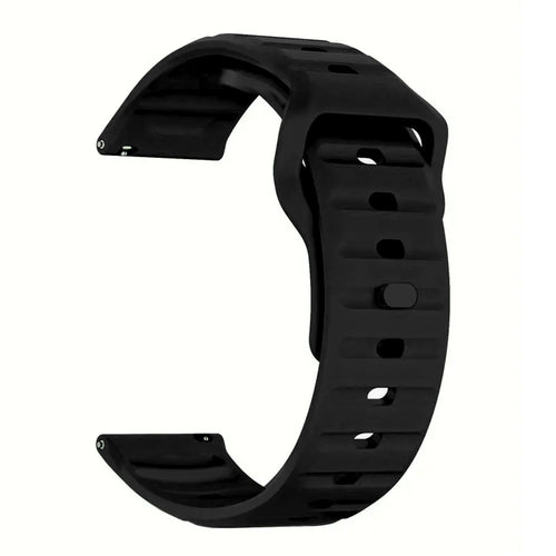 Bracelet silicone Outdoor Huawei Watch GT 6 - 46mm (noir)