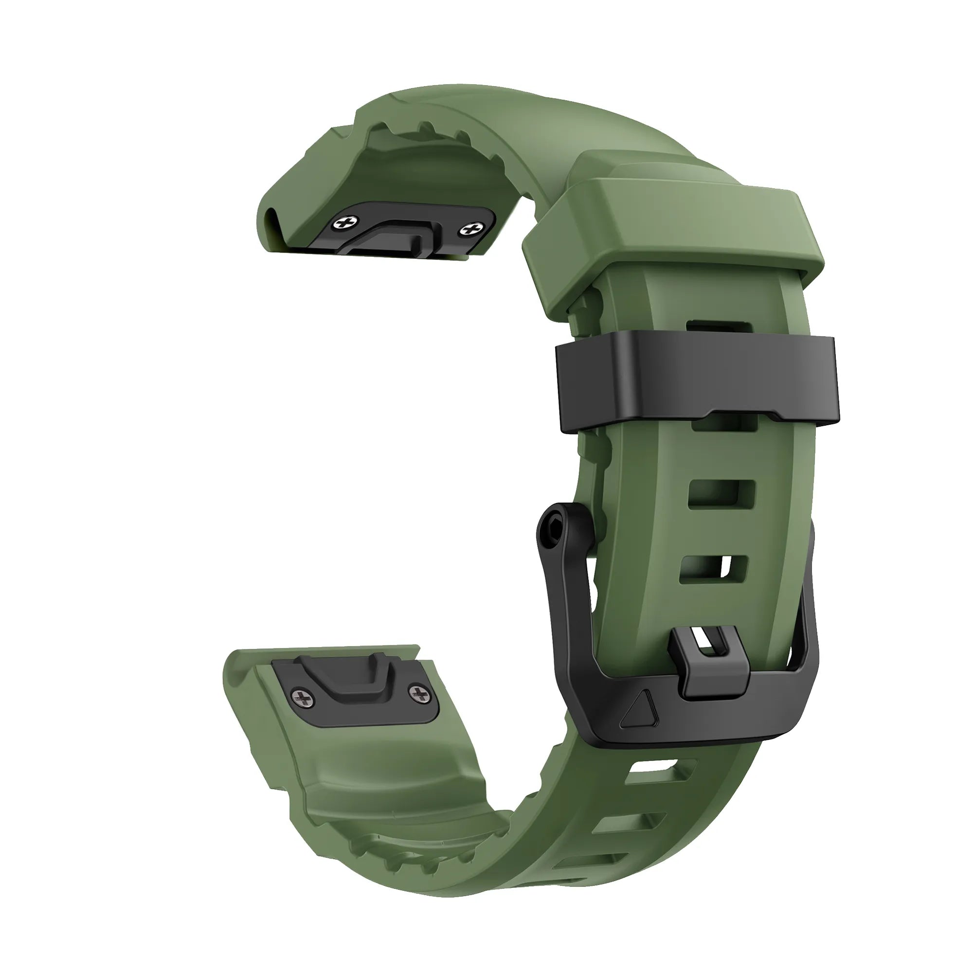 Garmin Instinct 3 - 45mm Trail Silicone Strap (Dark Green)
