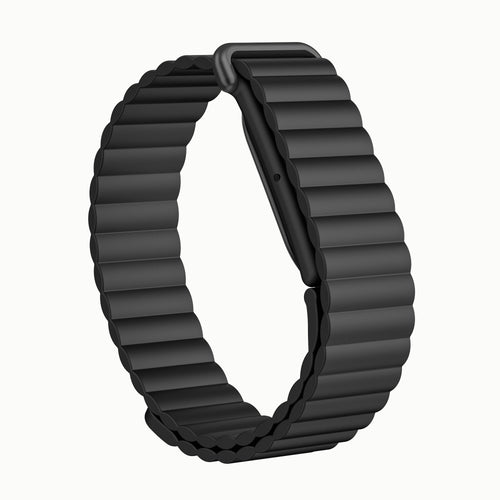 Bracelet magnétique silicone Fitbit Air (noir)