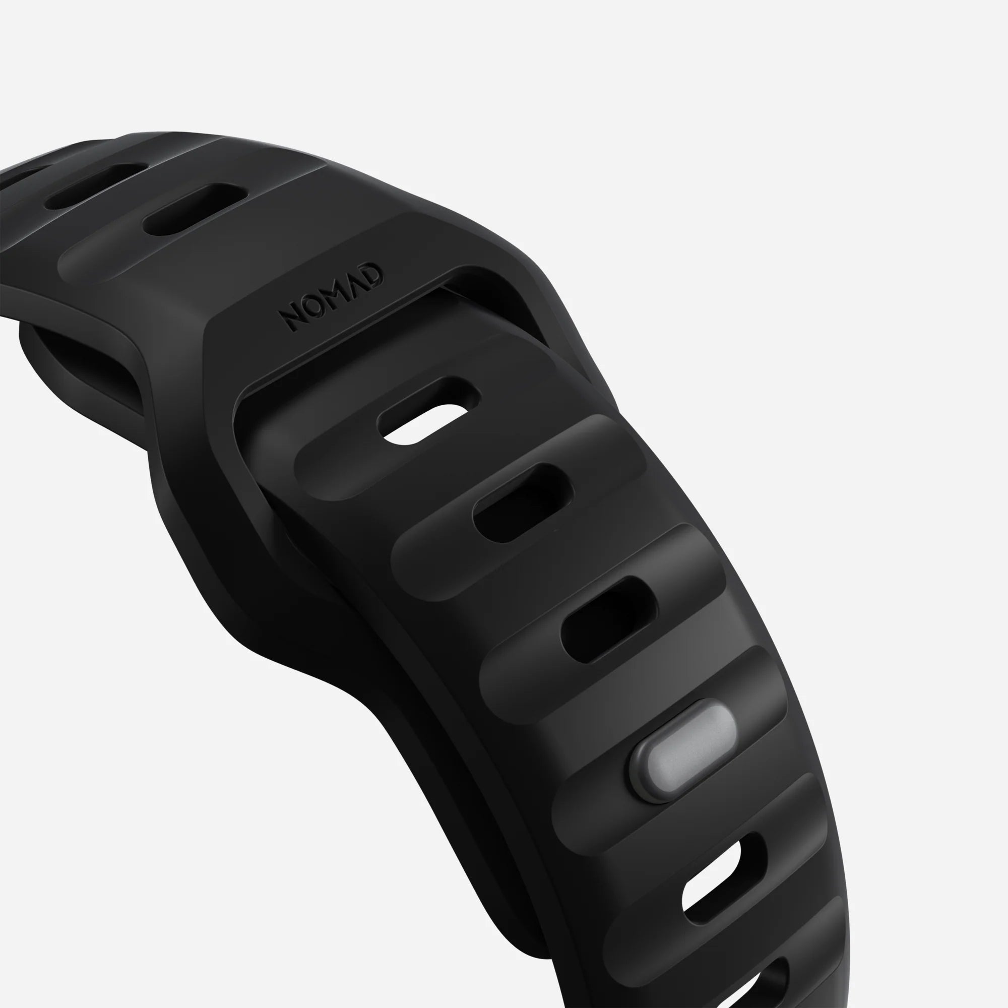 Nomad Bracelet silicone sport Apple Watch (noir)