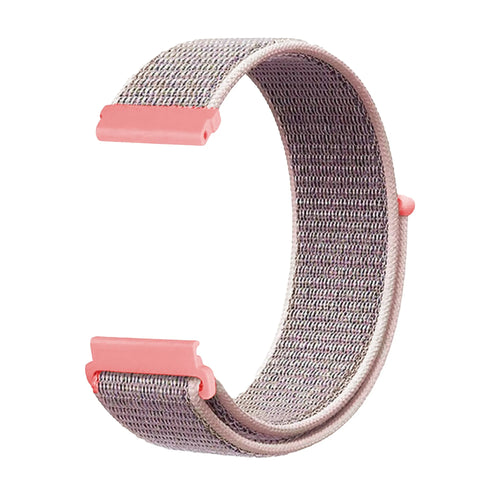 Bracelet nylon Fitbit Versa 3 (rose sable)