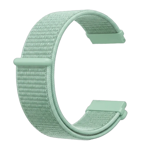 Bracelet nylon Fitbit Versa 3 (vert menthe)