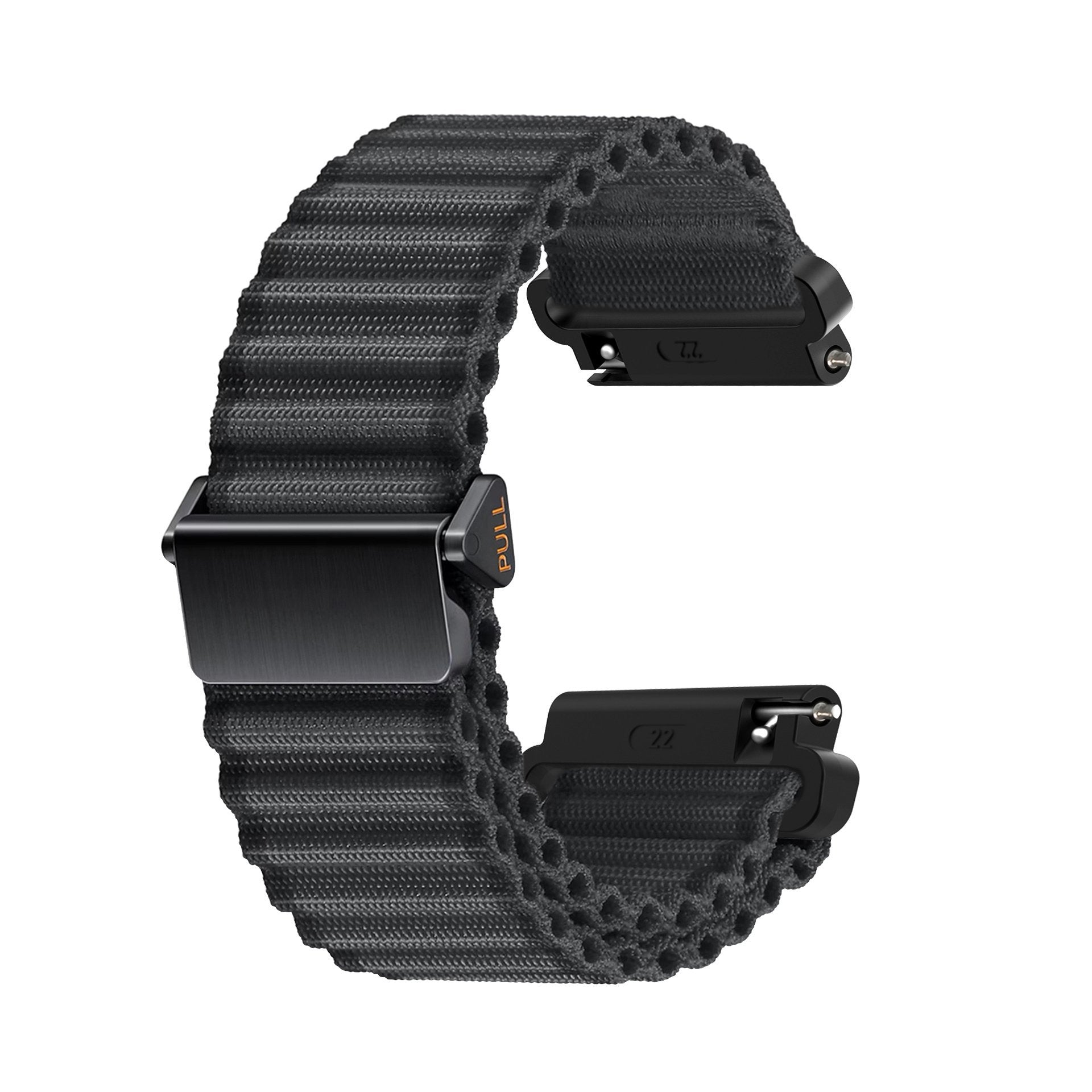 Bracelet nylon Outdoor Huawei Watch GT Runner (noir)
