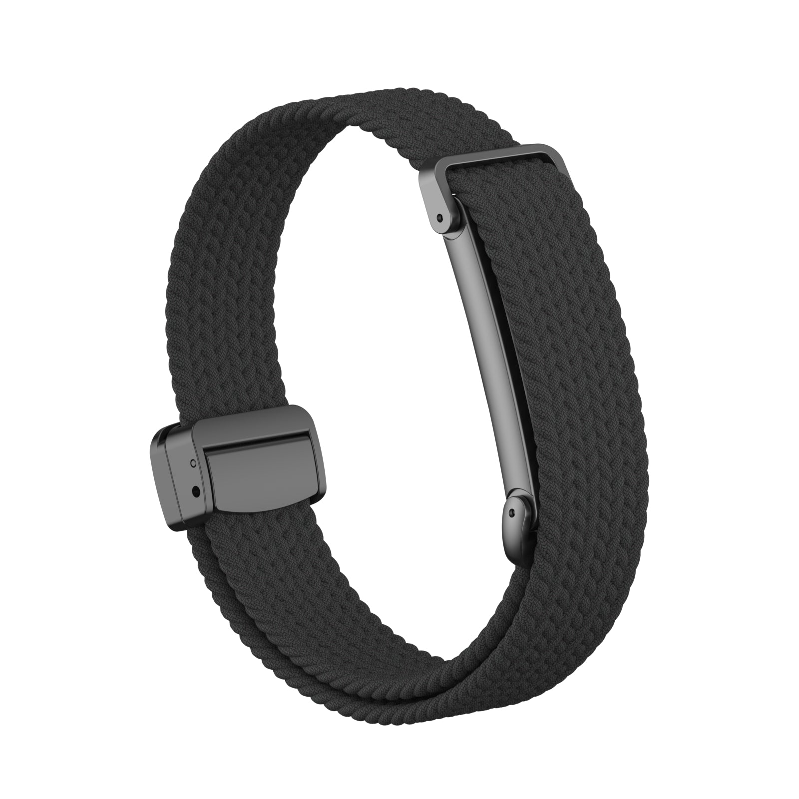 Bracelet tressé avec boucle en D Fitbit Air (noir)