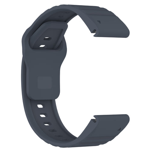 Bracelet silicone outdoor Garmin Tactix 8 - 47mm (grisbleu)