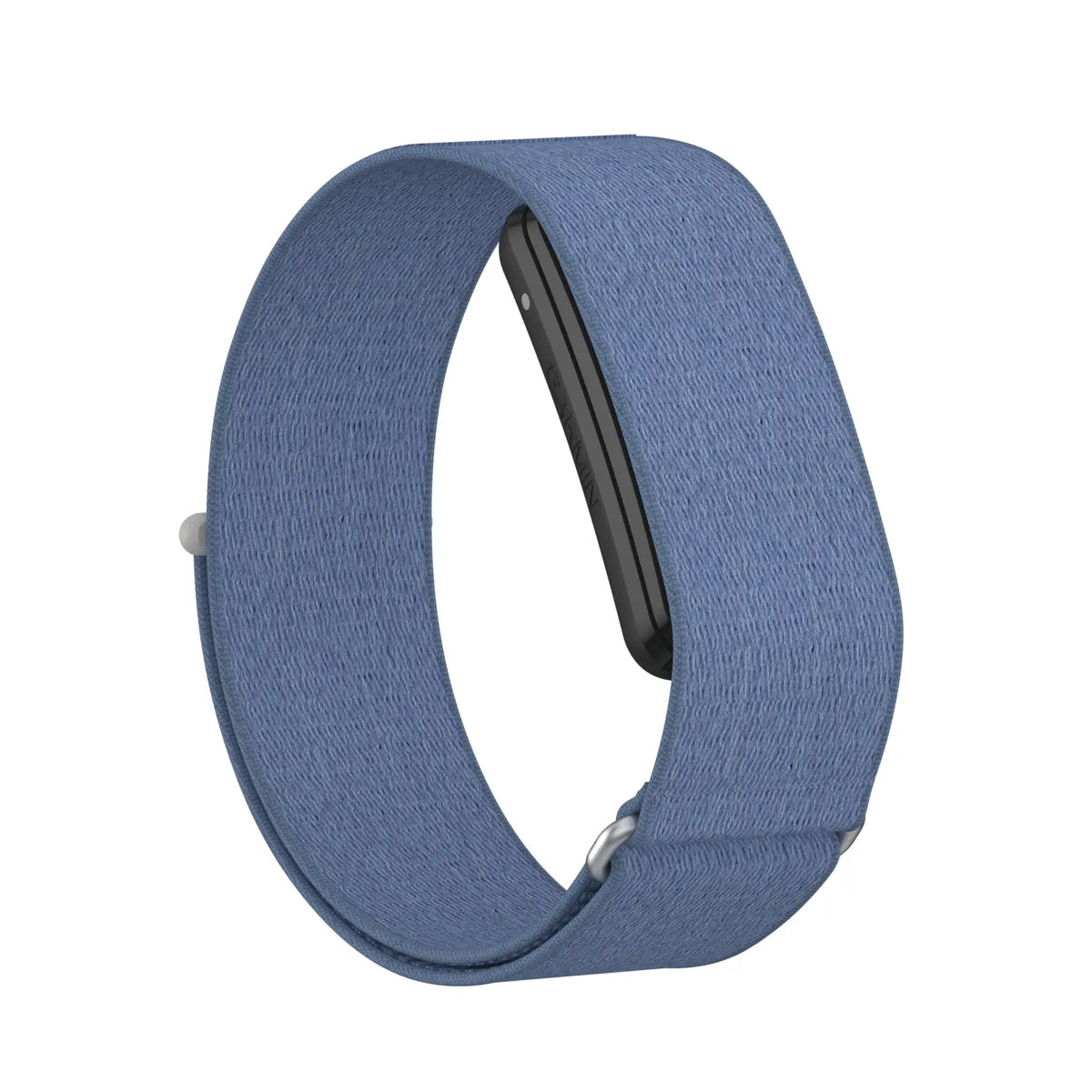 Biceps Nylon Bracelet, blue, without a watch, 3/4 front view