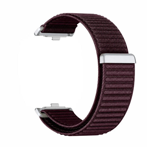 Bracelet nylon ondulé Redmi Watch 6 (prune)