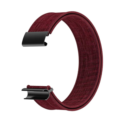 Bracelet nylon tricotée WHOOP 5.0 (rouge)