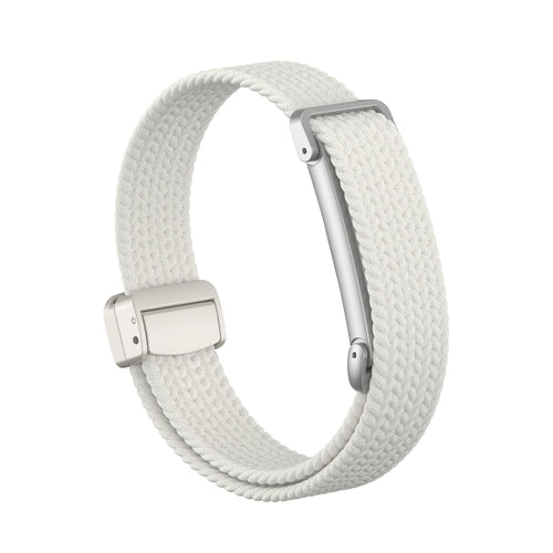 Bracelet tressé avec boucle en D Fitbit Air (lumière stellaire)