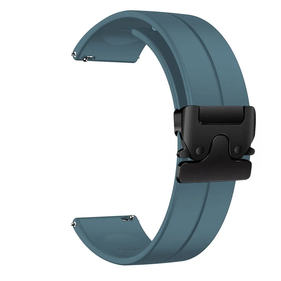 Suunto 9 Peak Pro Silicone Strap with P-Buckle (Greyblue)