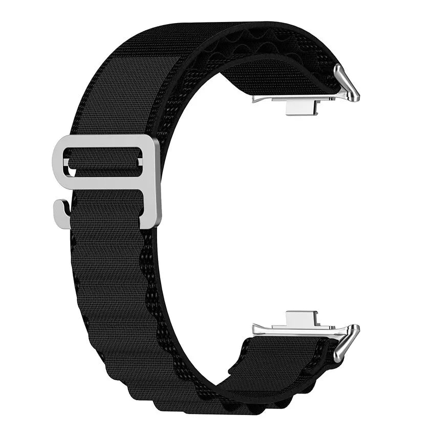 Bracelet nylon Alpine Xiaomi Smart Band 9 Pro (noir)