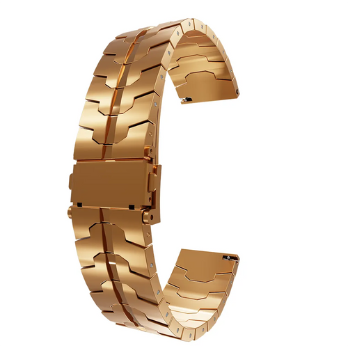 Steel Iron Strap, rose gold, without a watch, 3/4 front view