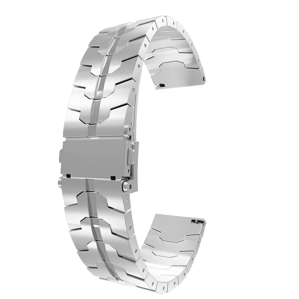 Bracelet acier iron OnePlus Watch 3 (argent)