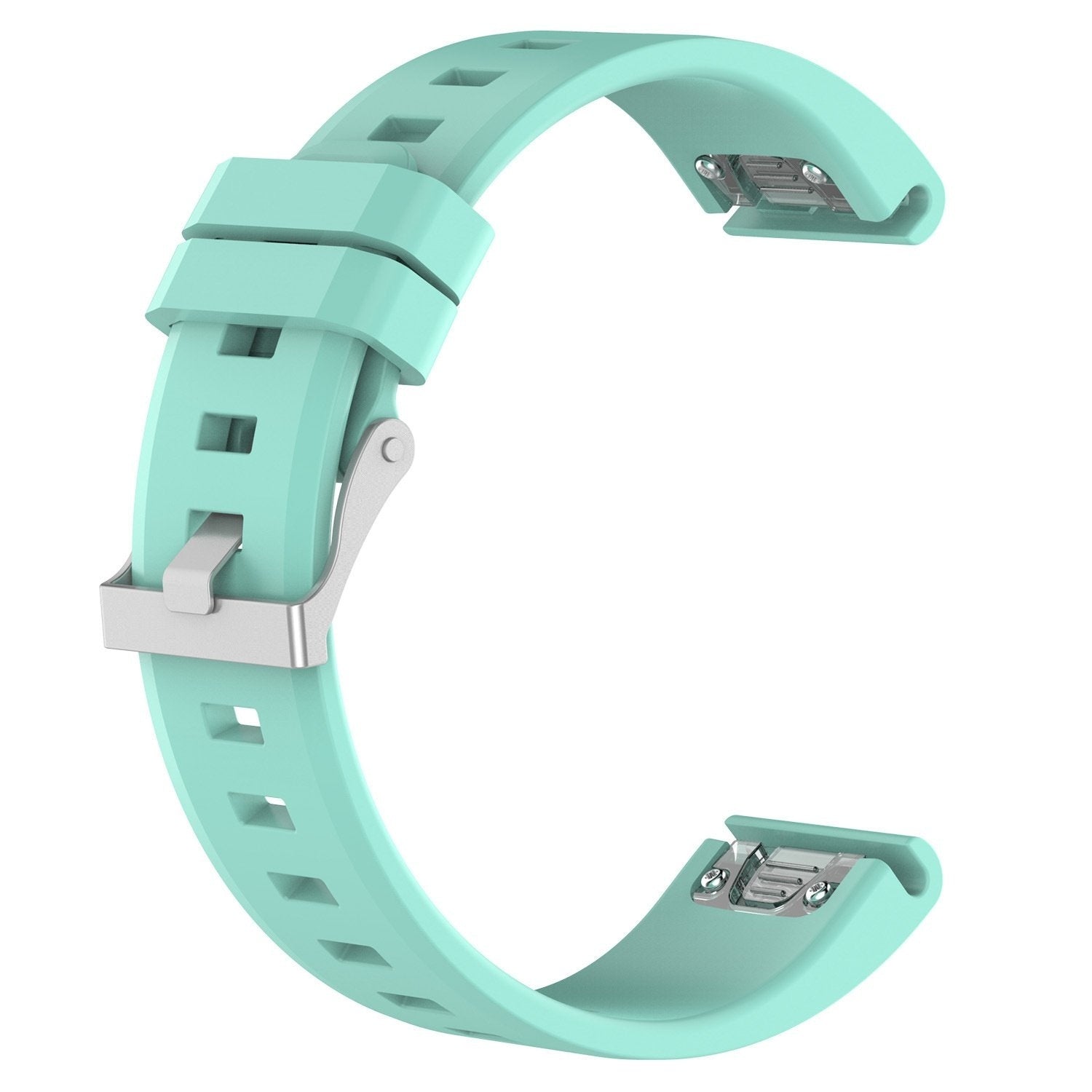 Bracelet silicone brillant Garmin Instinct (turquoise)