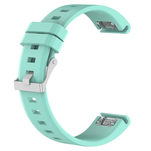 Bracelet silicone brillant Garmin MARQ (aqua)