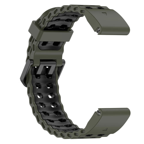 Amazfit T-Rex Ultra 2 Wave Sport Strap (Army Green/Black)