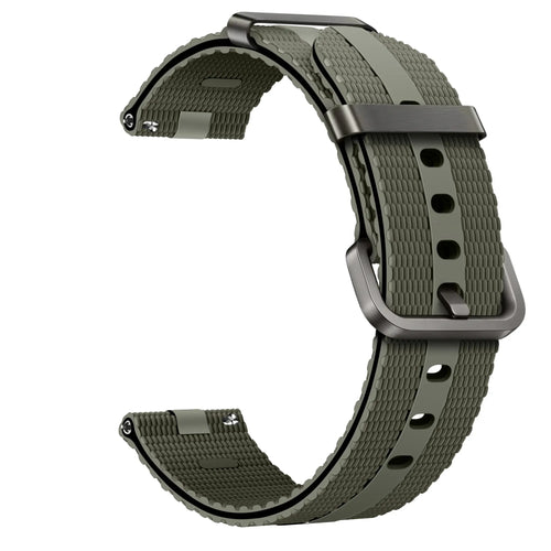 Bracelet active silicone Polar Pacer (vert militaire)