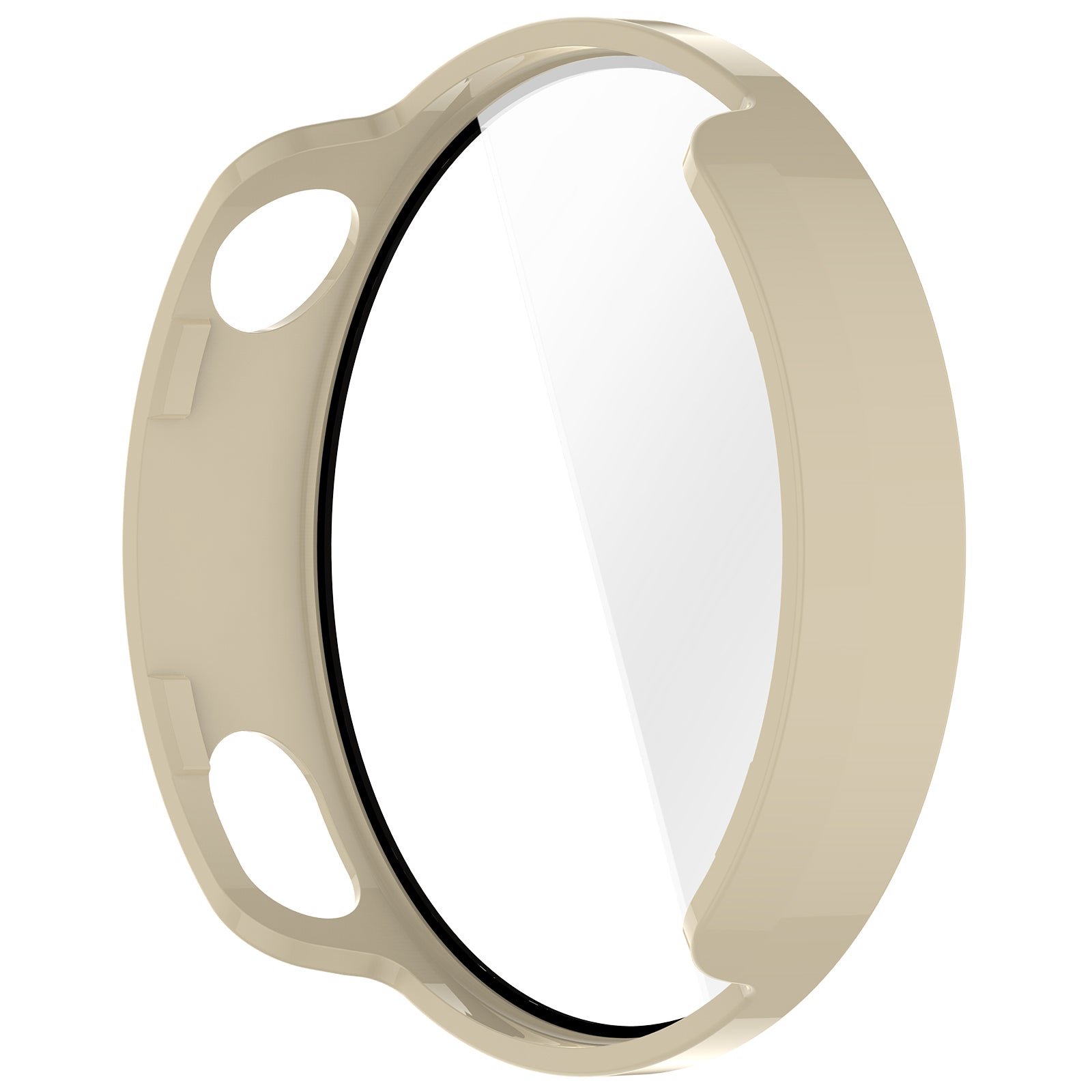 Coque PC avec verre Xiaomi Watch S4 - 41mm (beige)