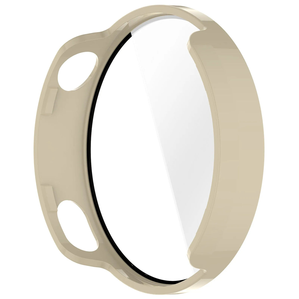 Coque PC avec verre Xiaomi Watch S4 - 41mm (beige)