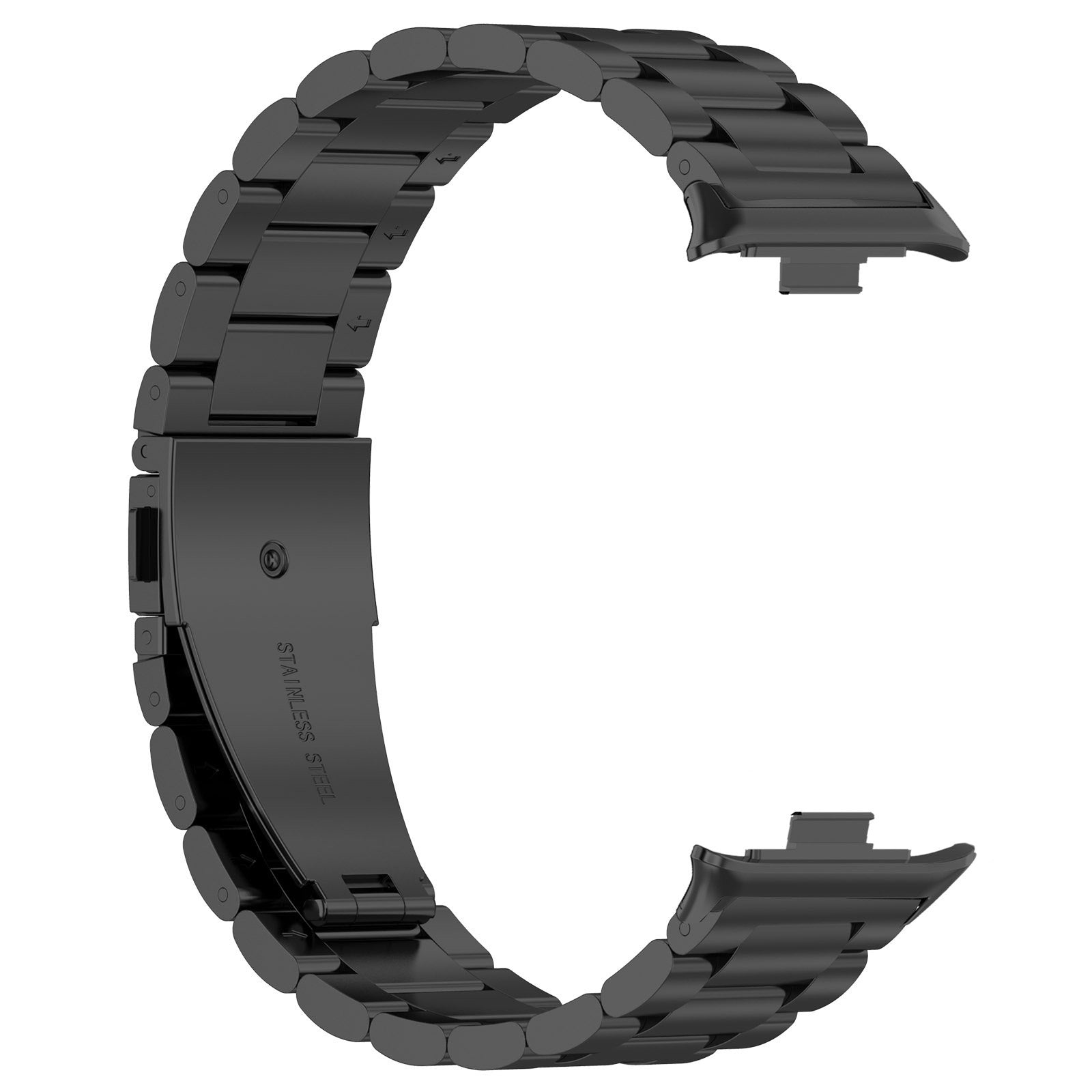Bracelet acier Xiaomi Smart Band 10 Pro (noir)
