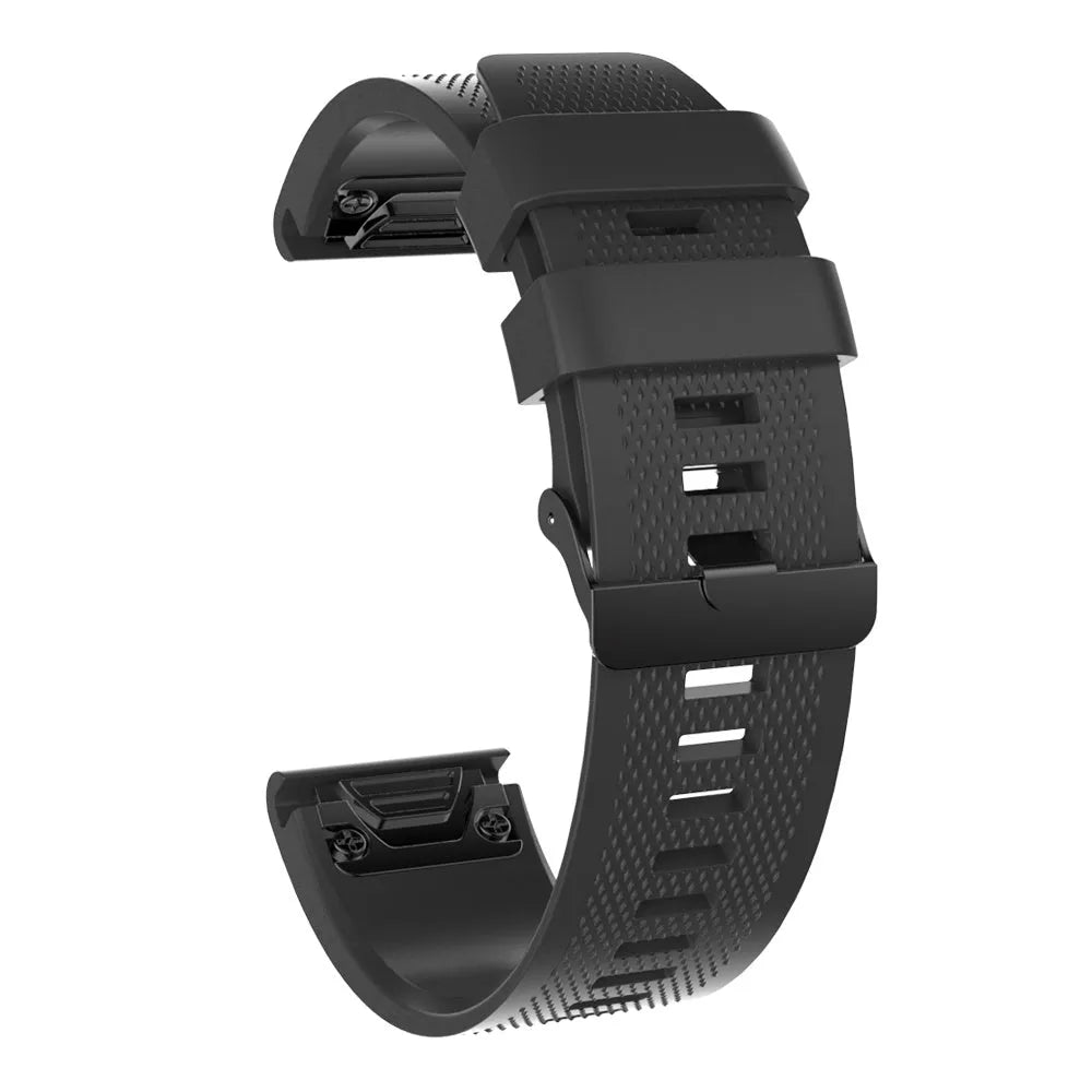 Bracelet silicone Coros Vertix 2 / 2s (noir)