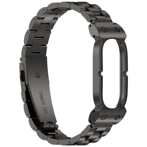 Bracelet acier Fitbit Air (noir)
