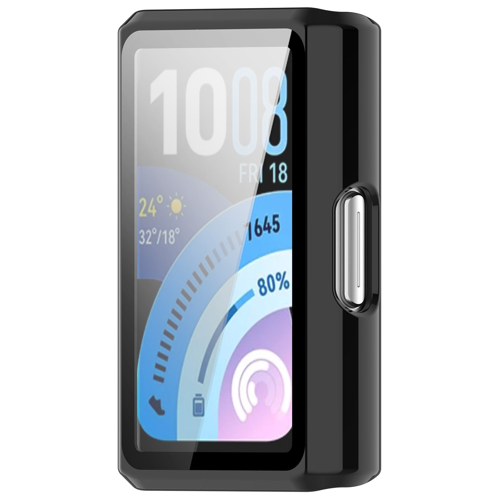 Huawei Band 11 Pro PC Case with Glass (Black)