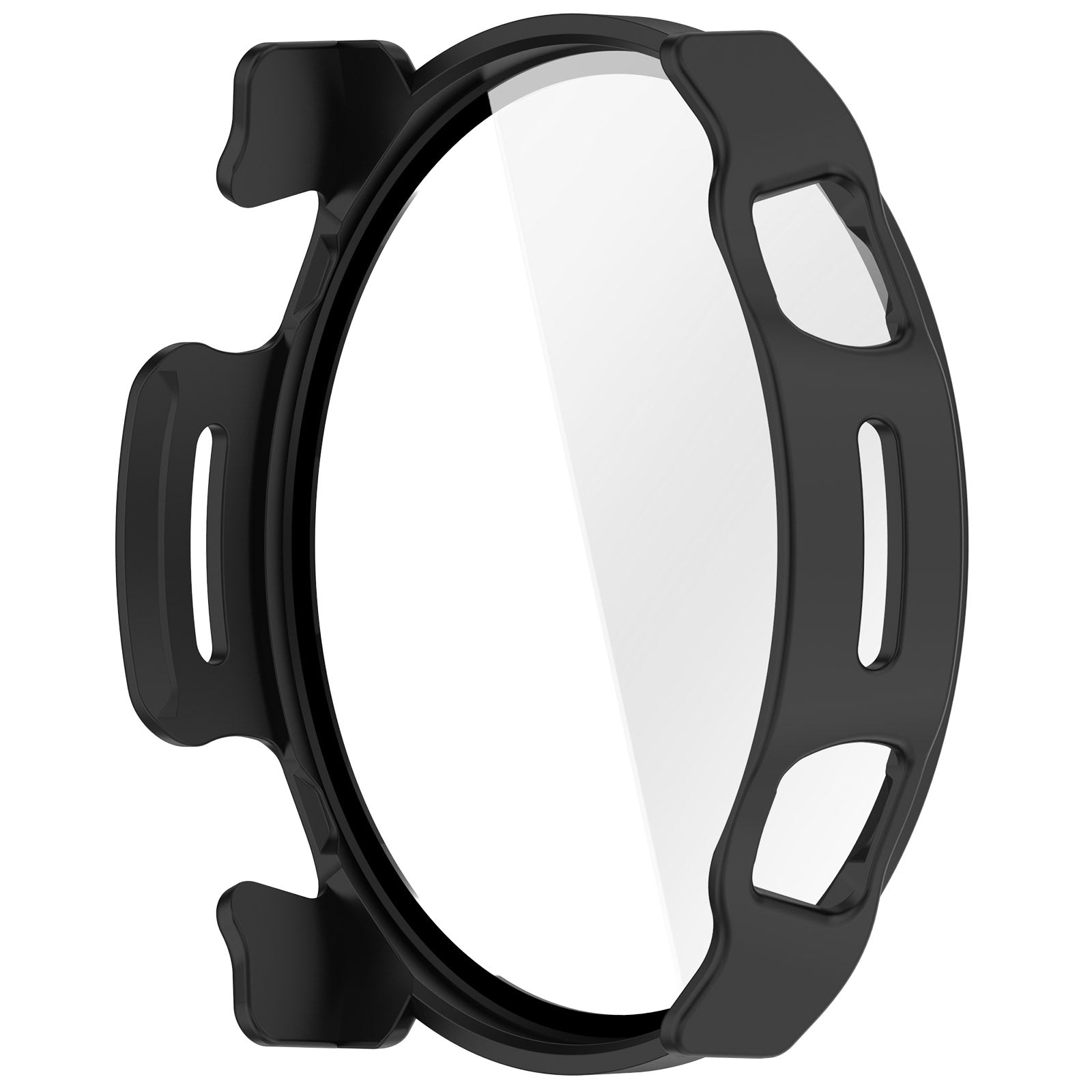 Coque rigide avec verre Amazfit Cheetah 2 Ultra (noir)