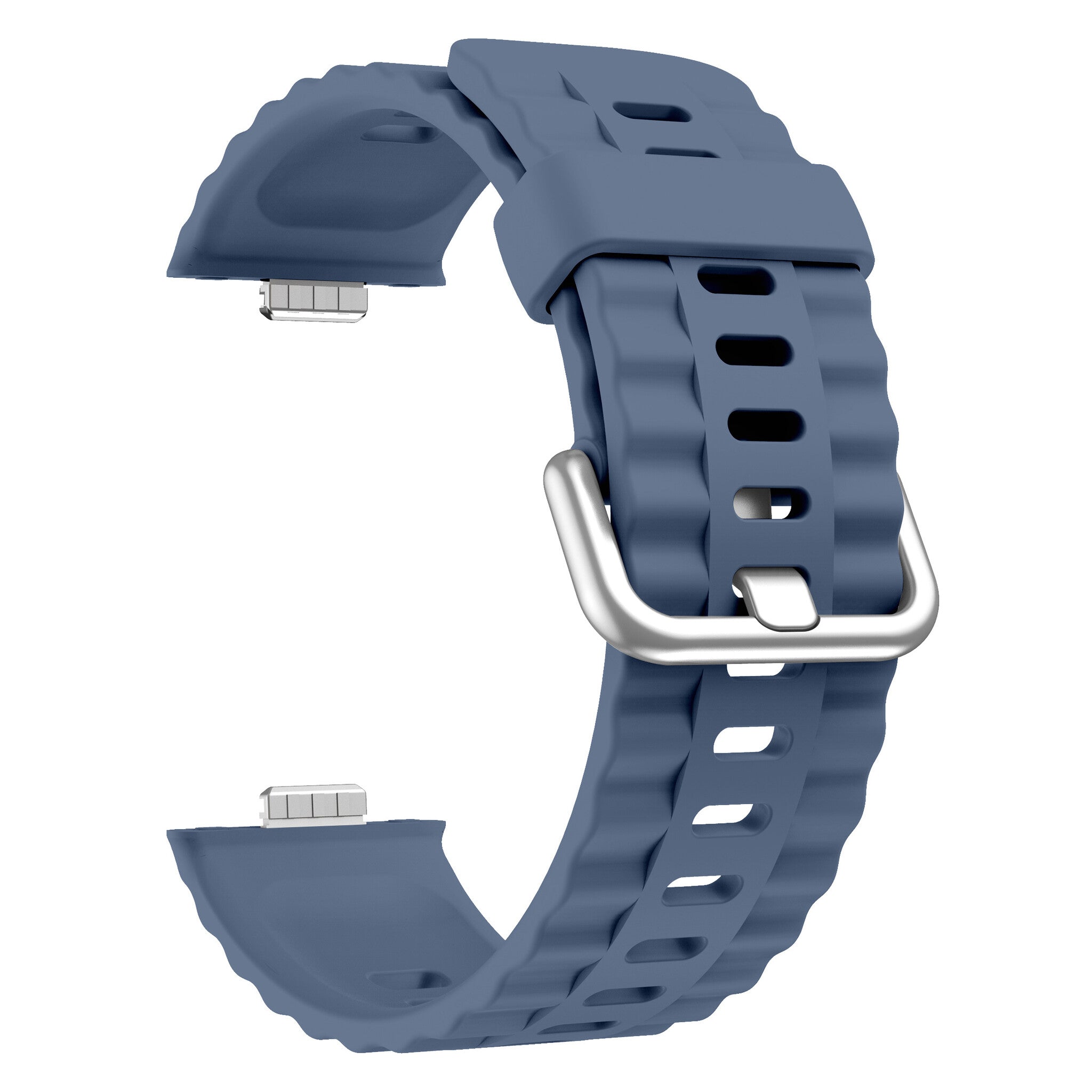 Bracelet silicone 'Classic' Huawei Watch 3 (Pro) (bleu)