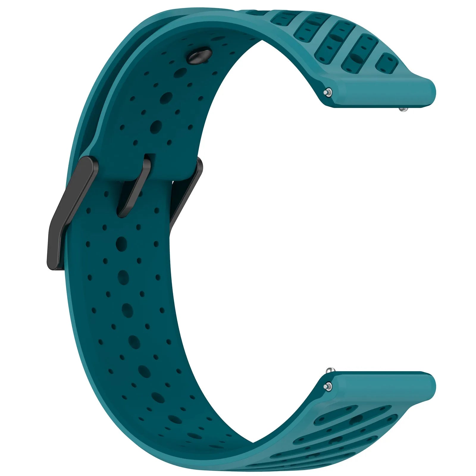 Suunto Race (S) Striped Silicone Strap (Blue)
