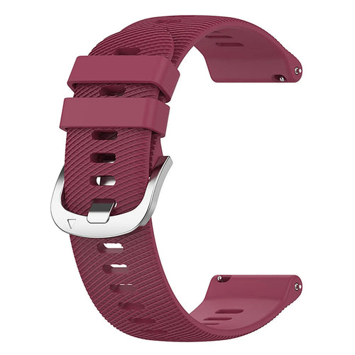 Bracelet silicone Coros Pace Pro (vin rouge)