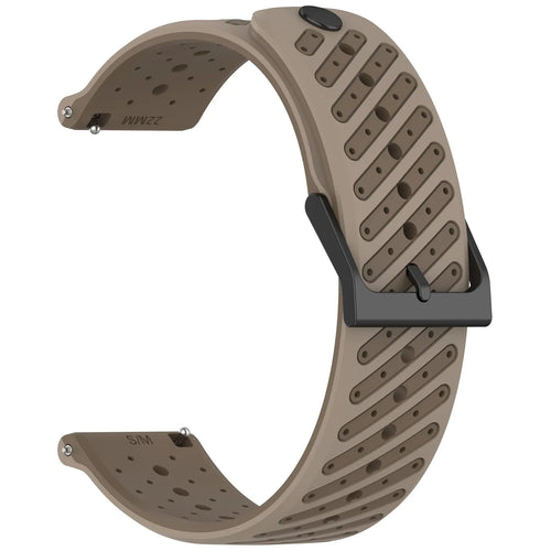 Bracelet silicone à rayures Gard Pro Ultra 3 (marron)