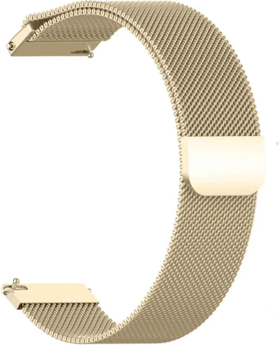 Bracelet milanais Coros Apex 2 (champagne or)