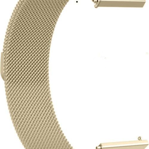 Bracelet montre milanais 20mm - universal (champagne)