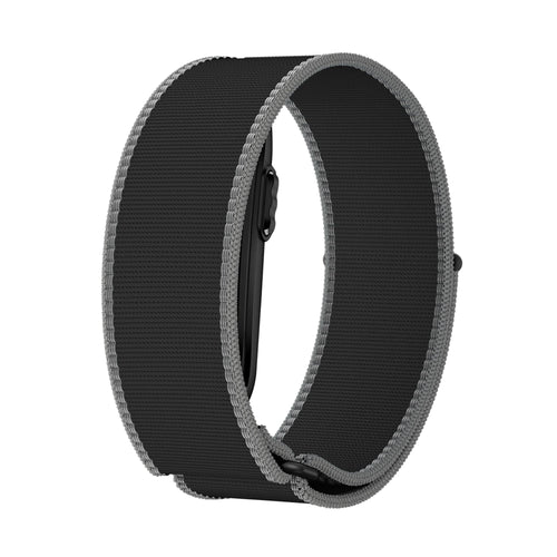 Bandz Bracelet nylon pour biceps Garmin Cirqa (gris anthracite)