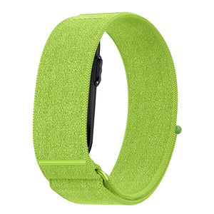 Nylon Strap 'Classic', lime, without a watch, 3/4 front view