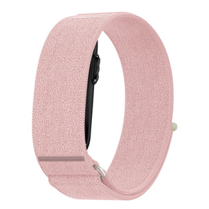 Nylon Strap 'Classic', light pink, without a watch, 3/4 front view