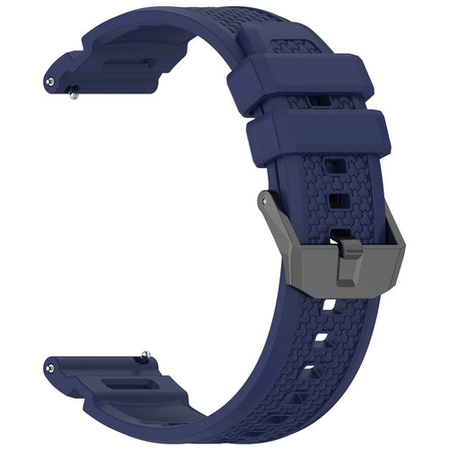 Bracelet silicone Coros Apex 4 - 46mm (bleu foncé)