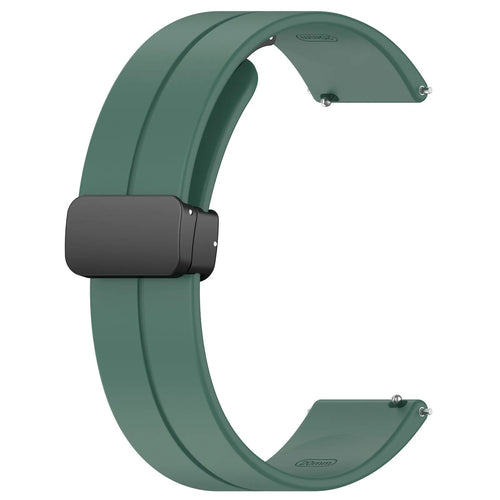 Bracelet silicone avec boucle Amazfit Active (vert foncé)