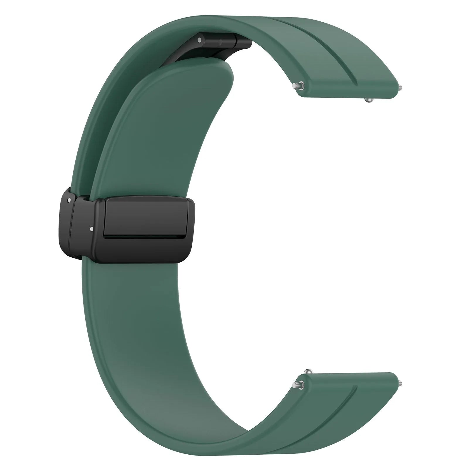 Bracelet silicone avec boucle Amazfit Active (vert foncé)