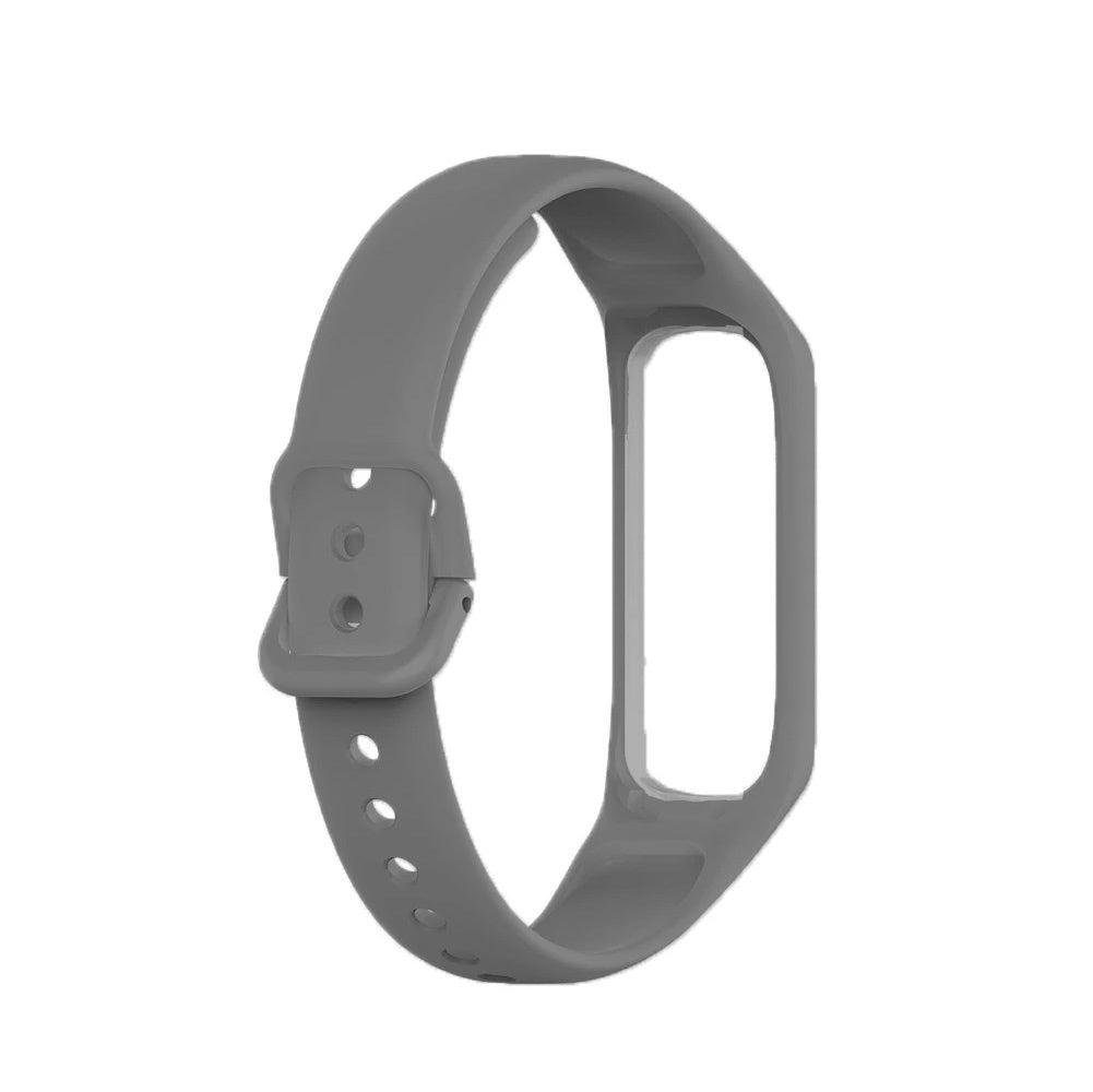Silicone Strap, dark grey, without a watch, 3/4 front view
